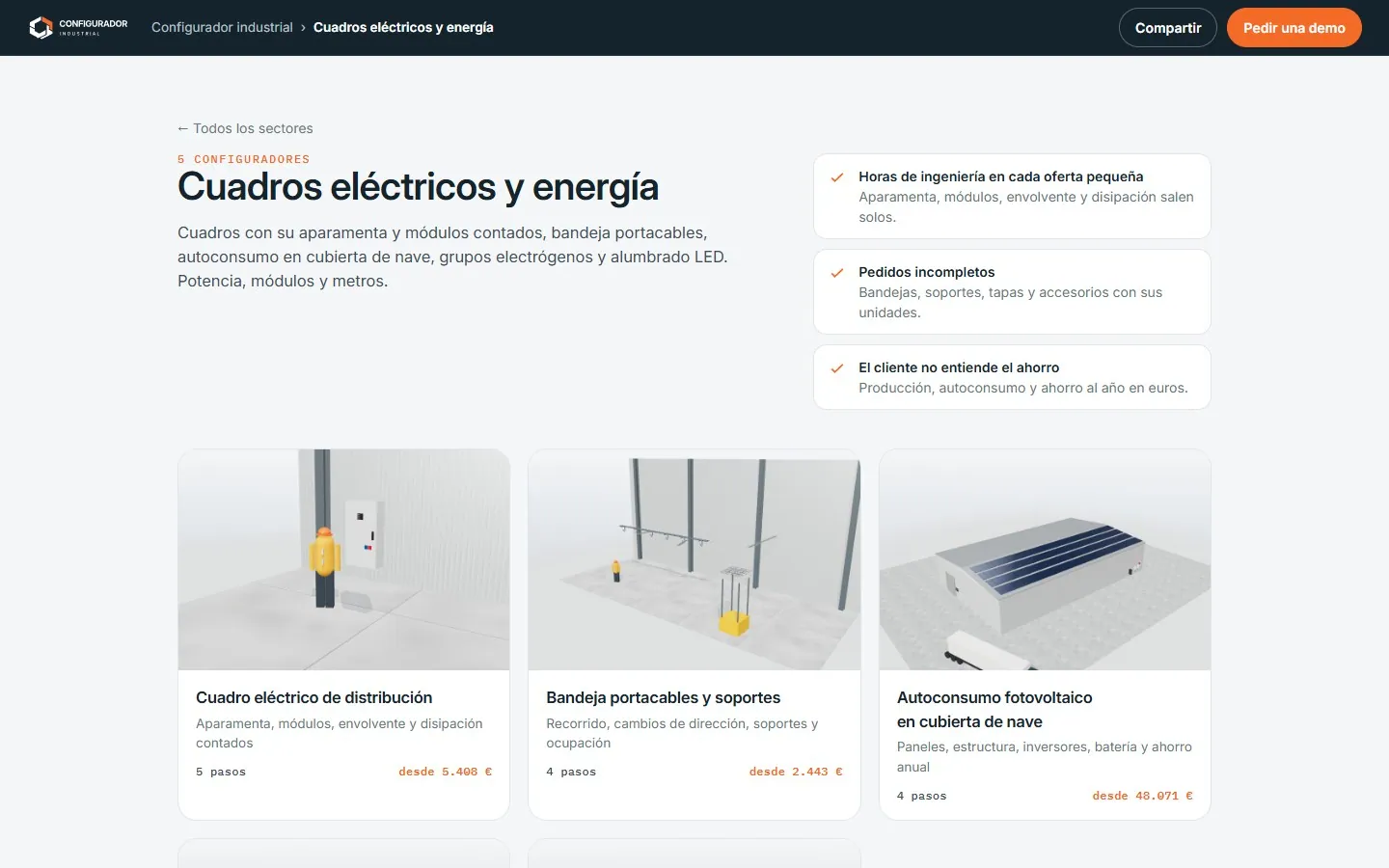 Guías para empezar un proyecto de configurador