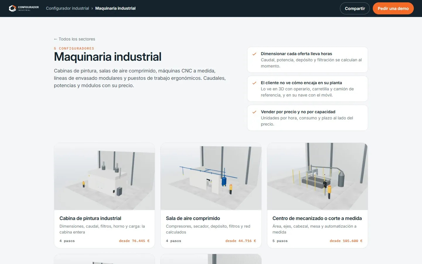 Guías para fabricantes: vender, presupuestar y fabricar a medida