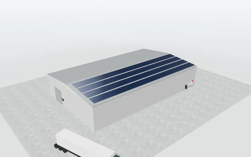 Autoconsumo fotovoltaico en cubierta de nave
