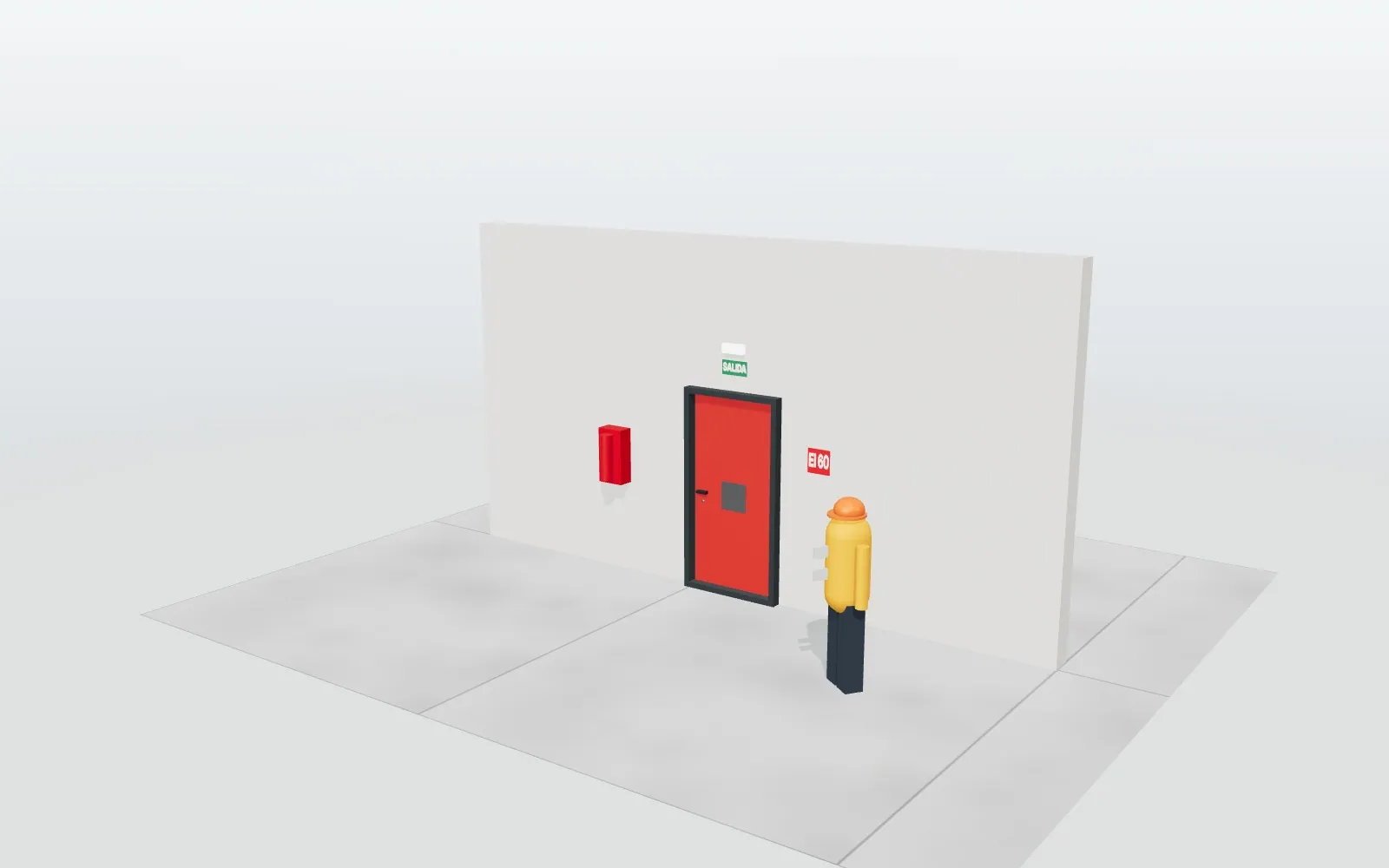 Configurador de puertas metálicas peatonales y de servicio