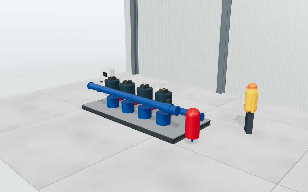 Equipo de bombeo compacto (skid) · Circuito de refrigeración
